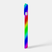 Regenboogstrips - Patroon iPhone 15 Case (Linkerkant)