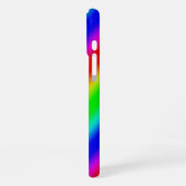 Regenboogstrips - Patroon iPhone Hoesje (Linkerkant)