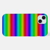 Regenboogstrips - Patroon iPhone Hoesje (Achterkant horizontaal)