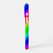 Regenboogstrips - Patroon iPhone Hoesje (Linkerkant)