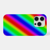 Regenboogstrips - Patroon iPhone Hoesje (Achterkant horizontaal)