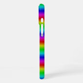 Regenboogstrips - Patroon iPhone Hoesje (Linkerkant)