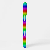 Regenboogstrips - Patroon iPhone Hoesje (Rechterkant)
