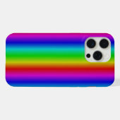 Regenboogstrips - Patroon iPhone Hoesje (Achterkant horizontaal)