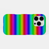 Regenboogstrips - Patroon iPhone Hoesje (Achterkant horizontaal)