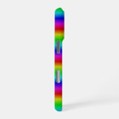 Regenboogstrips - Patroon iPhone Hoesje (Rechterkant)