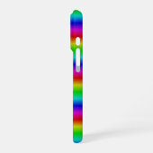 Regenboogstrips - Patroon iPhone Hoesje (Linkerkant)