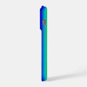 Regenboogstrips - Patroon iPhone Hoesje (Linkerkant)