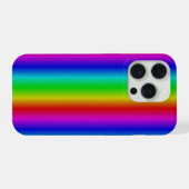 Regenboogstrips - Patroon iPhone Hoesje (Achterkant horizontaal)