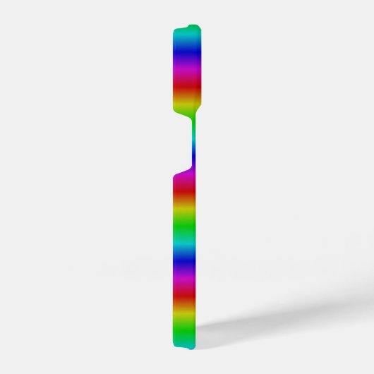 Regenboogstrips - Patroon iPhone Hoesje (Rechterkant)