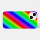 Regenboogstrips - Patroon iPhone Hoesje (Achterkant horizontaal)