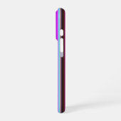 Regenboogstrips - Patroon iPhone Hoesje (Linkerkant)