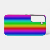 Regenboogstrips - Patroon Samsung Galaxy Hoesje (Achterkant horizontaal)