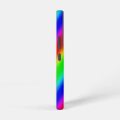 Regenboogstrips - Patroon Samsung Galaxy Hoesje (Rechterkant)