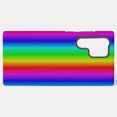 Regenboogstrips - Patroon Samsung Galaxy Hoesje (Achterkant horizontaal)
