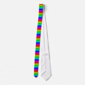 Regenboogstrips - Patroon Stropdas (Achterkant)