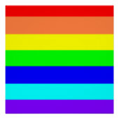 Regenboogstrips Perfect Poster (Voorkant)