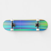 Regenboogstrips Persoonlijk Skateboard (Horizontaal)