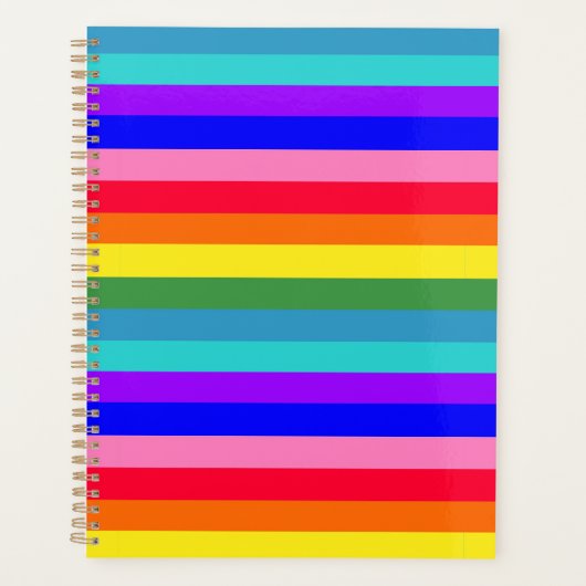 Regenboogstrips Planner (Voorkant)