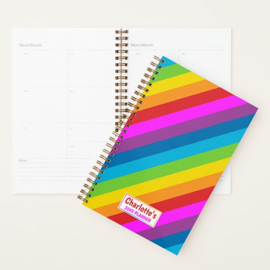 Regenboogstrips Planner (Display)