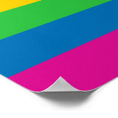 Regenboogstrips Poster (Hoek)