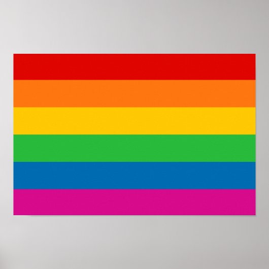 Regenboogstrips Poster (Voorkant)