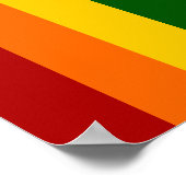 Regenboogstrips Poster (Hoek)