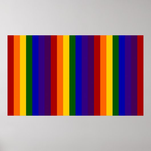 Regenboogstrips Poster (Voorkant)