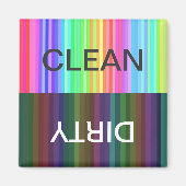 Regenboogstrips reiniging/vuil magneet (Voorkant)