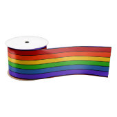 Regenboogstrips Satijnen Lint (Spoel)