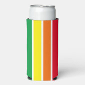 Regenboogstrips Seltzer Blikjeskoeler (Seltzer Voorkant)