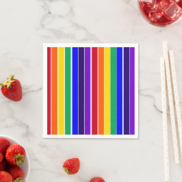 Regenboogstrips Servet