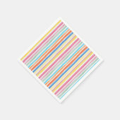 Regenboogstrips Servet (Hoek)