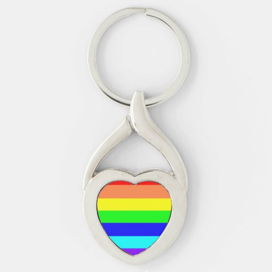 Regenboogstrips Sleutelhanger (Voorkant)