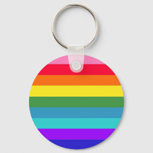 Regenboogstrips Sleutelhanger
