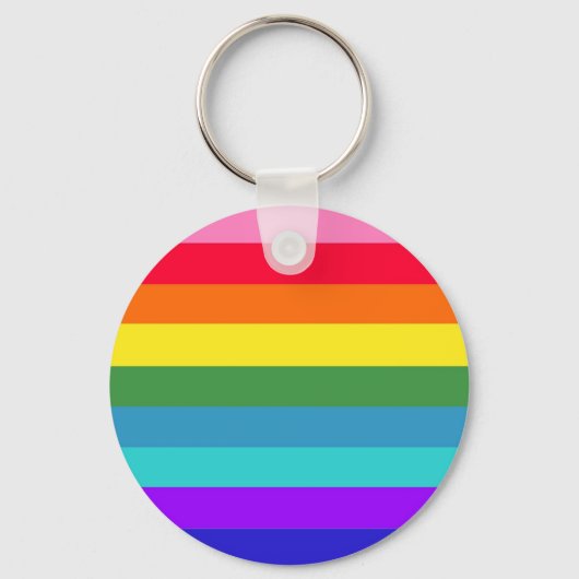 Regenboogstrips Sleutelhanger (Voorkant)