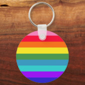 Regenboogstrips Sleutelhanger (Voorkant)