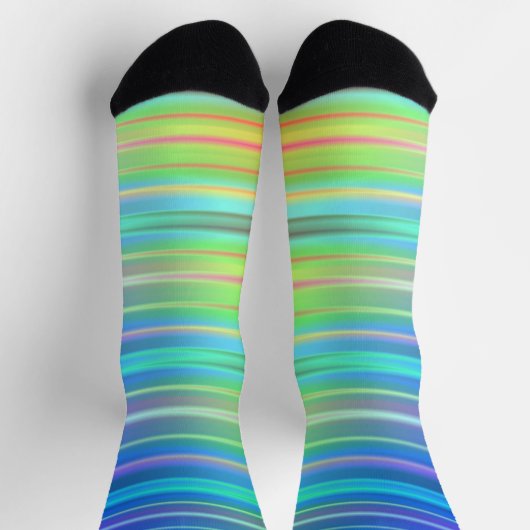 Regenboogstrips Sokken (Top)