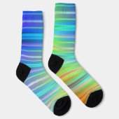 Regenboogstrips Sokken (Rechts)