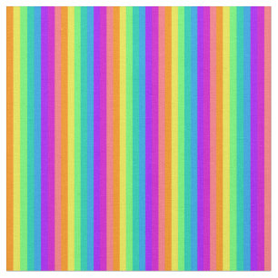 Regenboogstrips Stof