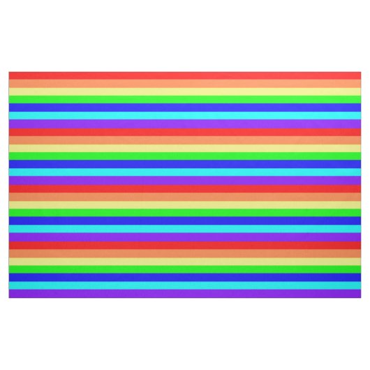 Regenboogstrips Stof (Fat Quarter)