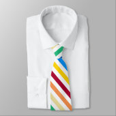 Regenboogstrips Stropdas (Gebonden)