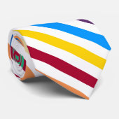 Regenboogstrips Stropdas (Opgerold)