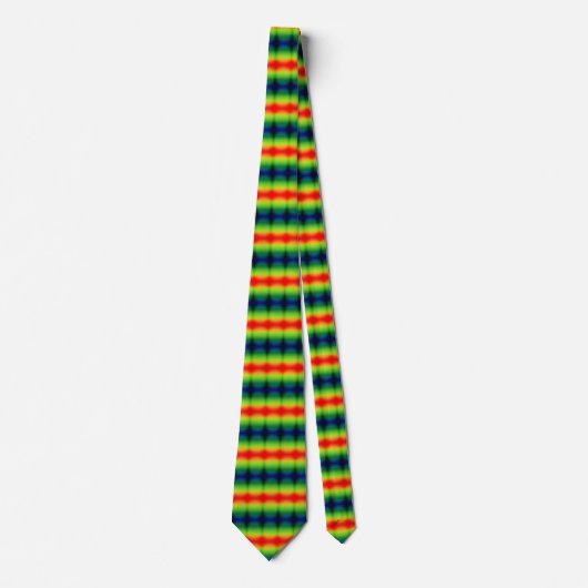 Regenboogstrips Stropdas (Voorkant)
