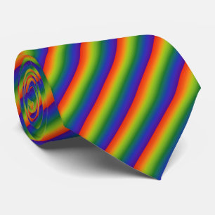 Regenboogstrips Stropdas