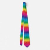 Regenboogstrips Stropdas (Achterkant)