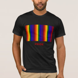 Regenboogstrips T-shirt
