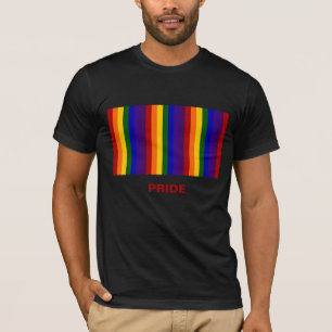Regenboogstrips T-shirt