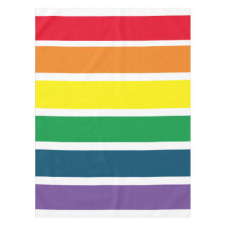 Regenboogstrips Tafelkleed