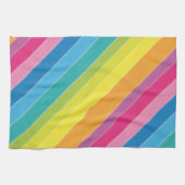 Regenboogstrips Theedoek (Horizontaal)